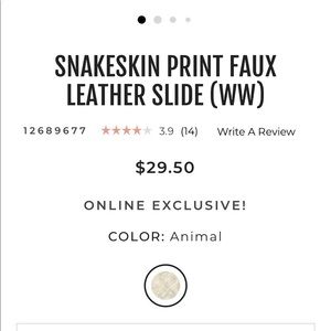 Torrid python sandals wide width